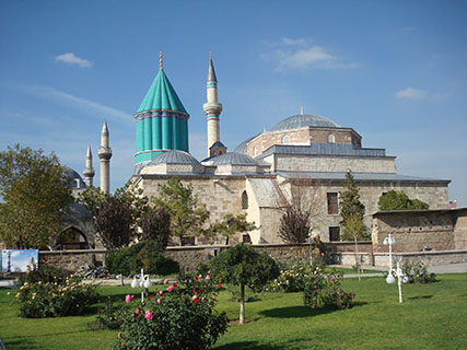 Mevlana's Mausoleum in Konya